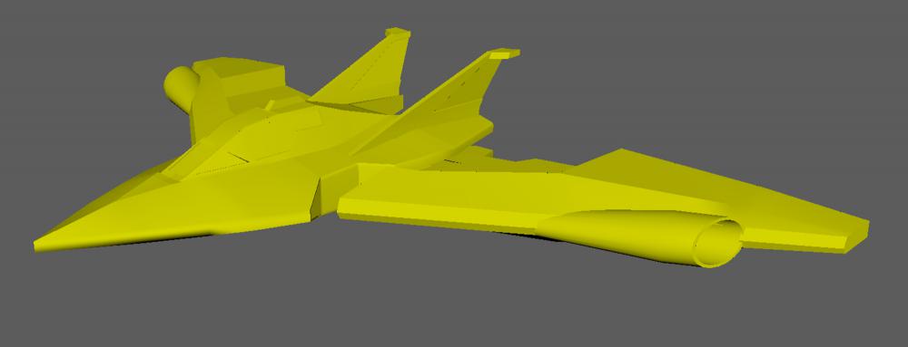 迪迦胜利飞燕1号机3D打印模型