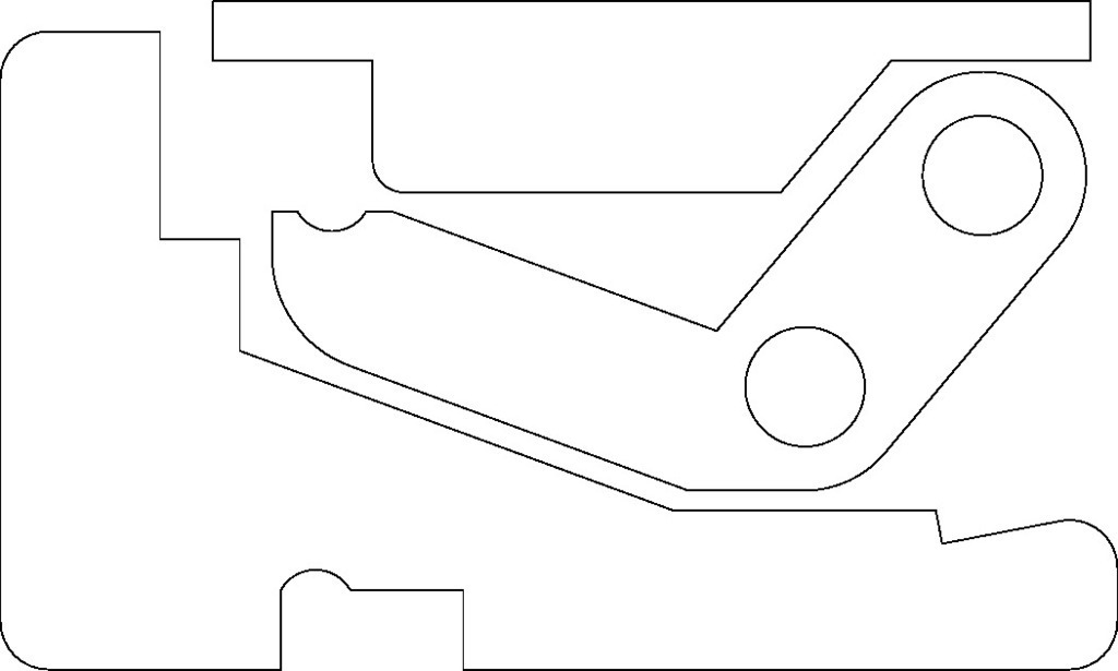 名片弹射夹3D打印模型