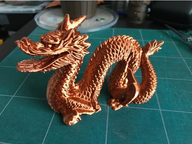 中国龙3D打印模型
