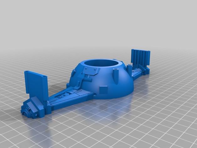 星球大战TIE战斗机3D打印模型