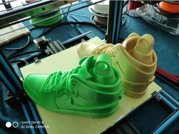 Nike Air Jordans模型鞋3D打印模型