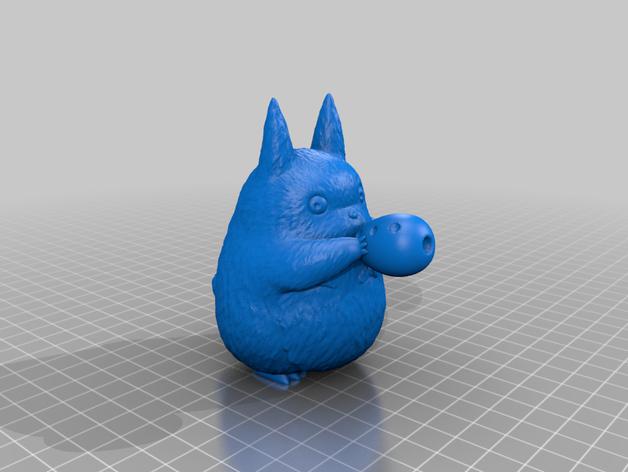 龙猫一家3D打印模型