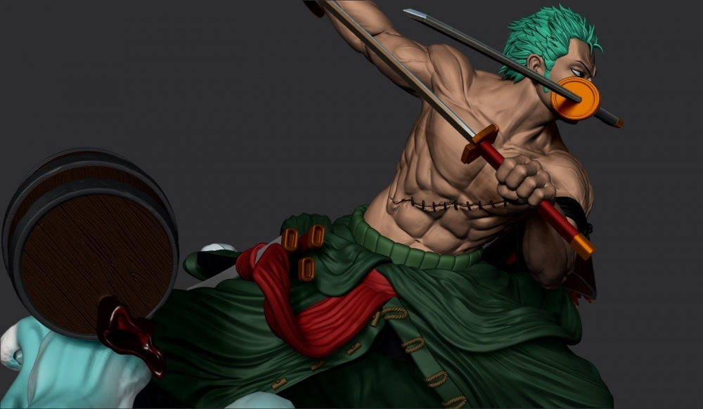 索隆(roronoa zoro)日本漫畫《海賊王》人物,草帽一夥中的戰鬥員鞘 