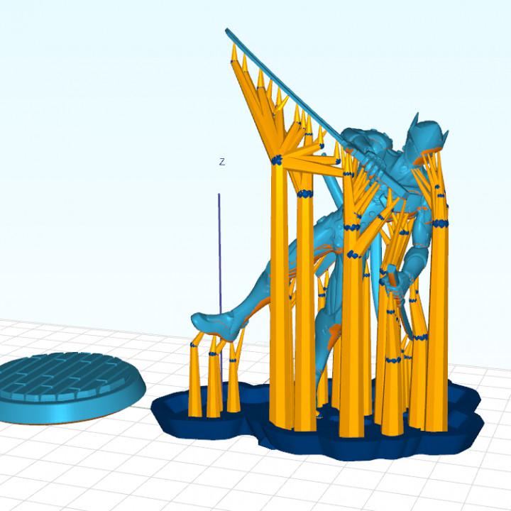 守望先锋  源氏3D打印模型