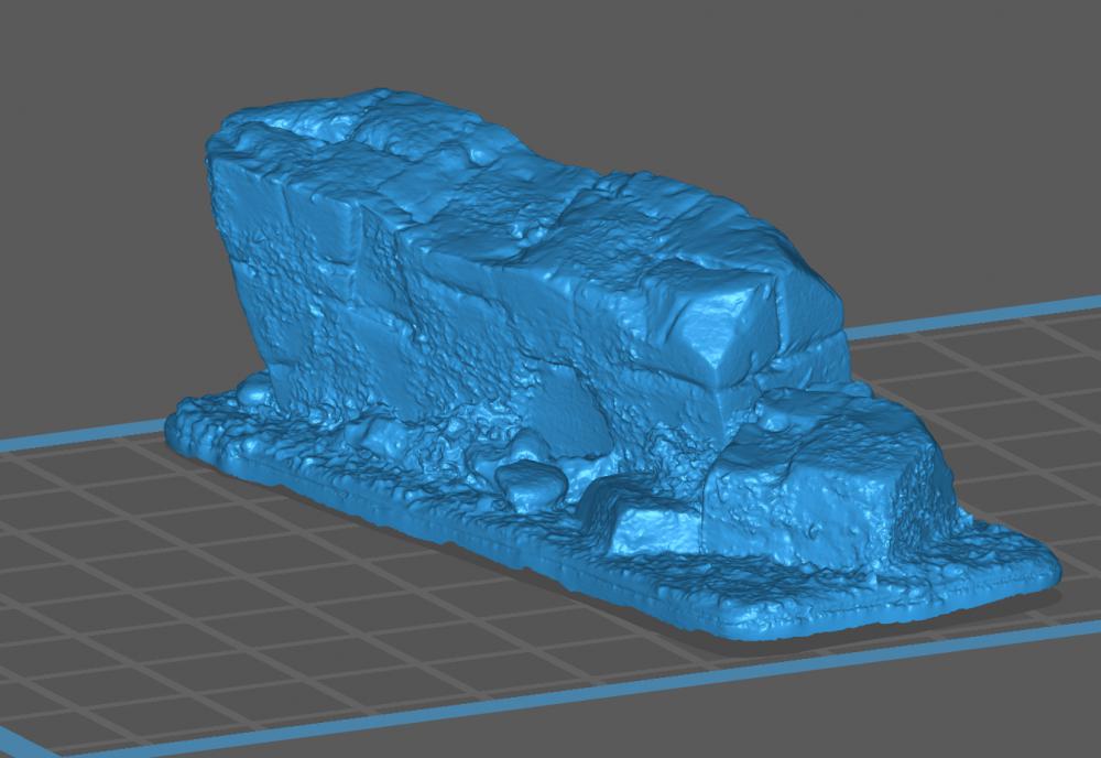 石墙3D打印模型