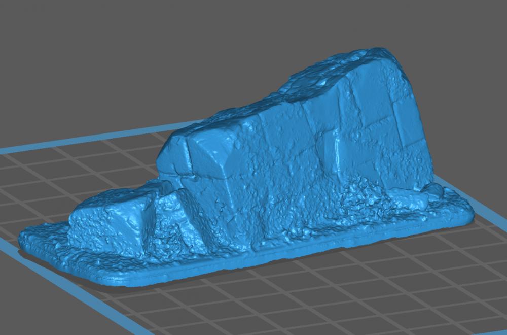 石墙3D打印模型