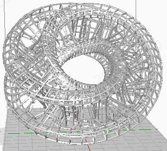 莫比乌斯环3D打印模型