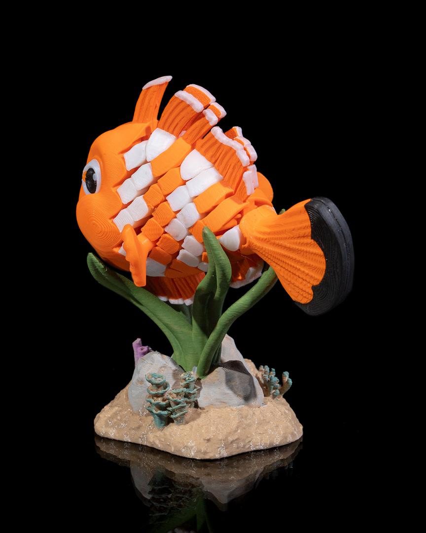 小丑鱼3D打印模型