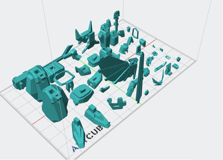 绝对无敌 雷神王3D打印模型