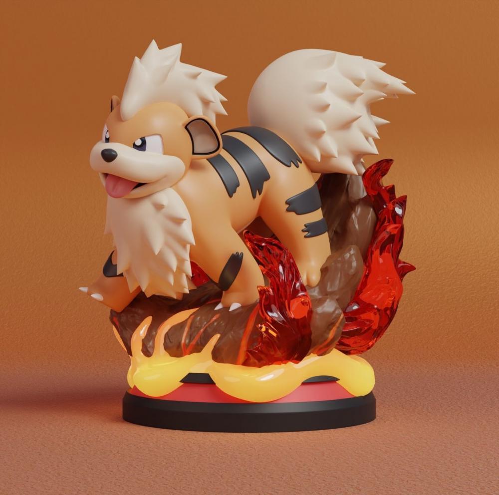 卡蒂狗 宝可梦3D打印模型