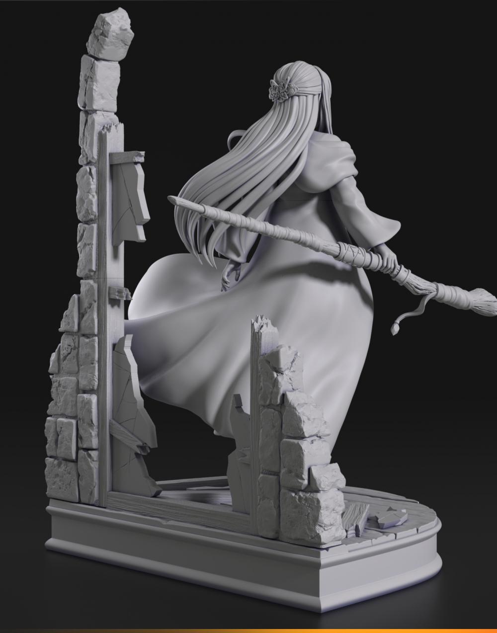 葬送的芙莉莲 菲伦 烂门版3D打印模型