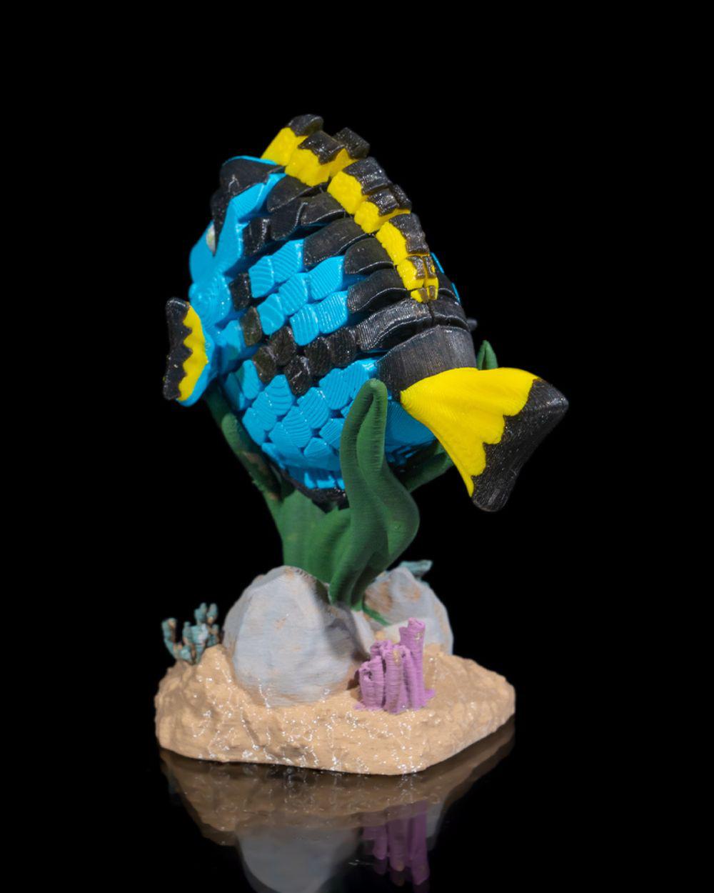 蓝塘鱼3D打印模型
