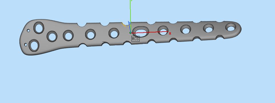 钛板3D打印模型