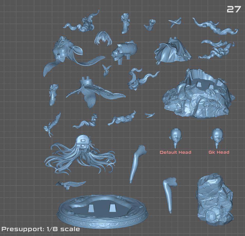 星穹铁道 流螢3D打印模型