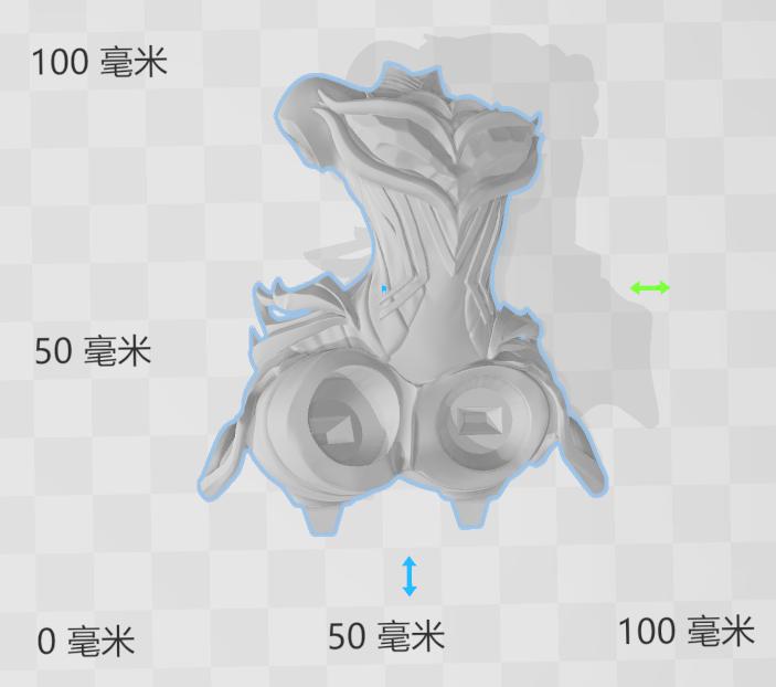 英雄联盟 阿璃(重新上传)3D打印模型