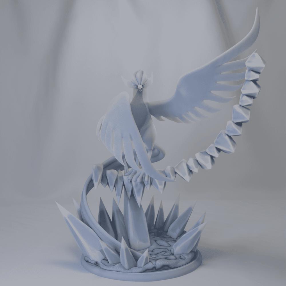 暗黑急冻鸟Articuno-神奇宝贝3D打印模型