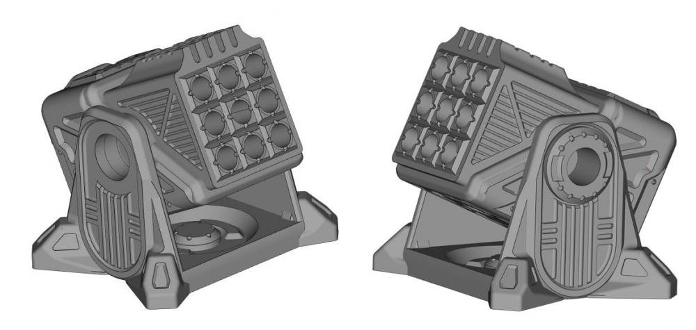 笔筒3D打印模型