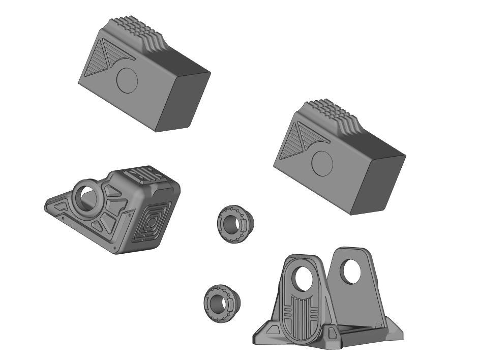 笔筒3D打印模型