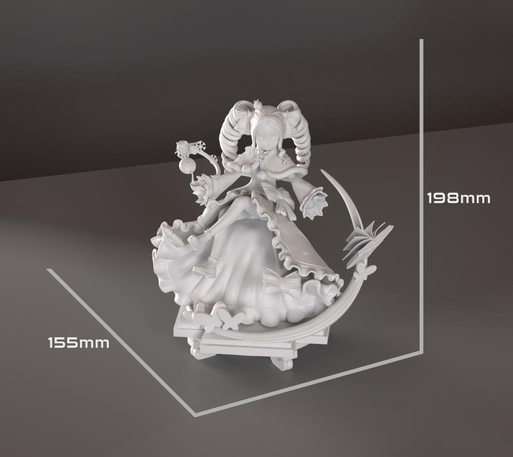 从零开始的异世界生活 碧翠絲3D打印模型