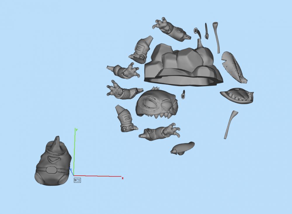 星际宝贝 - 史迪奇3D打印模型