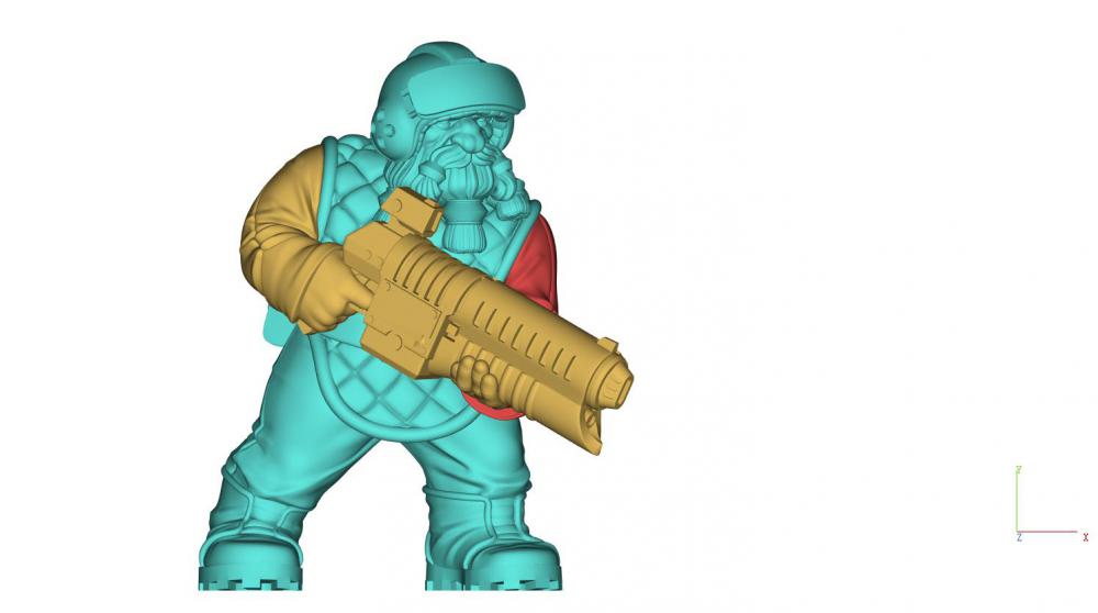 微缩模型 - 战锤40K3D打印模型