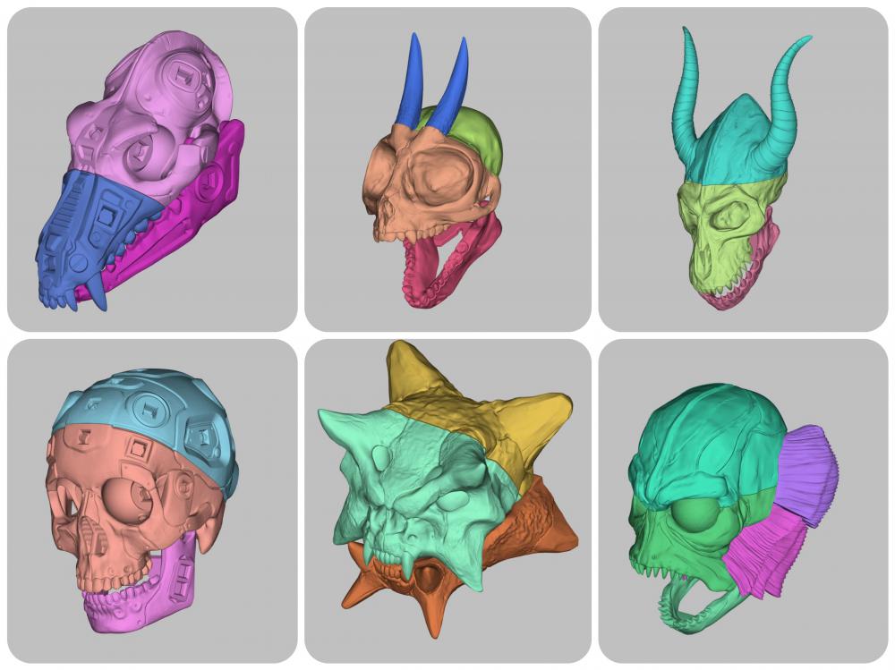 头骨模型（六）3D打印模型