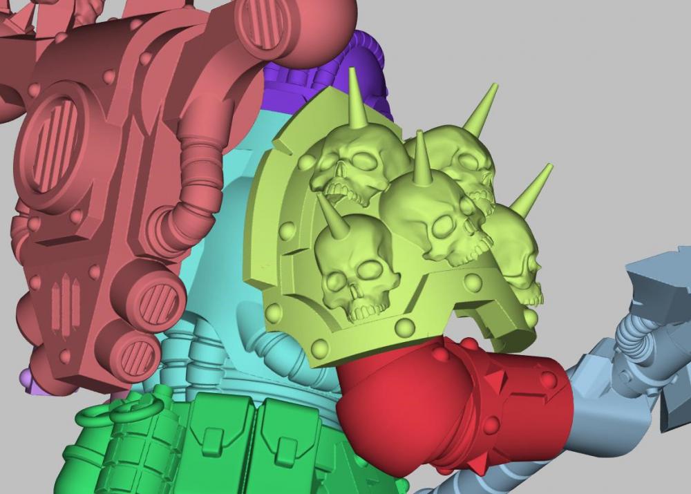 战锤40K 执行官3D打印模型