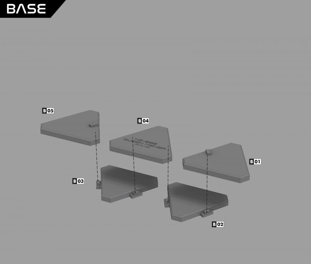 葵曼沙 1/120高达 (拼装)3D打印模型