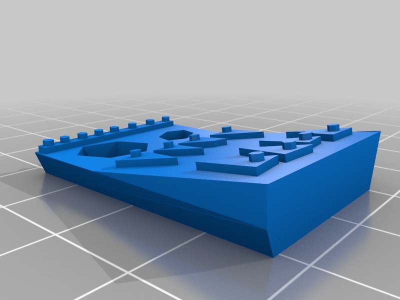 有关侵略的墙壁-艺术品3D打印模型