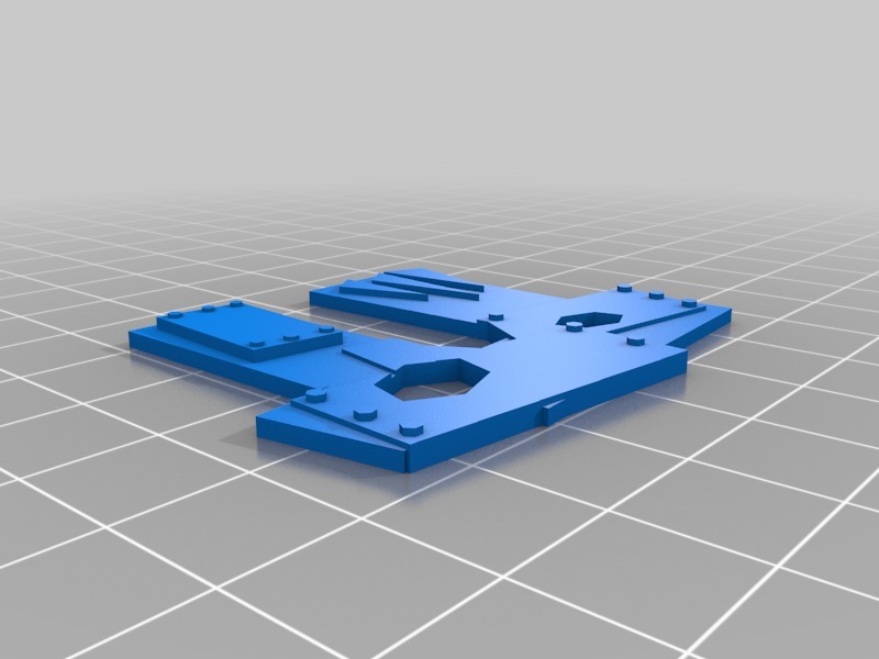 有关侵略的墙壁-艺术品3D打印模型